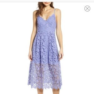 ASTR the Label Lace Midi Dress